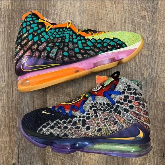 Nike Lebron 17 XVII EP What The Multicolor
